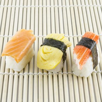 asia traditional japanese food call fresh sushi