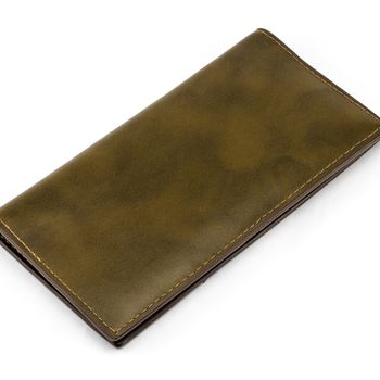 brown wallet clash isolated on white background