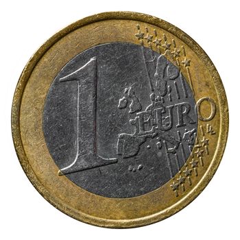 Detailed shoot of one euro