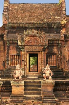 Banteay Srey temple, Angkor area, Siem Reap, Cambodia