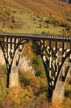 Tara bridge, Durmitor National Park, Montenegro