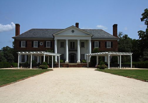 A view of Hall Plantation in South Carolina.