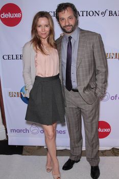 Leslie Mann, Judd Apatow at the March Of Dimes' 6th Annual Celebration Of Babies Luncheon, Beverly Hills Hotel, Beverly Hills, CA 12-02-11