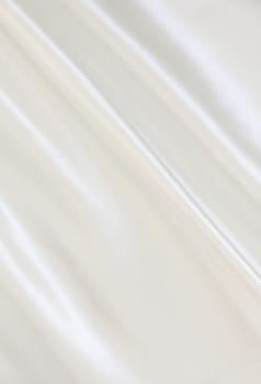 Smooth elegant white silk can use as wedding background
