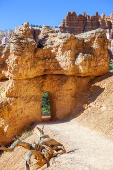 walking arch in Bryce Canyon National Park, UT