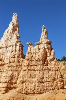 Famous Hoodoos in Bryce Canyon 