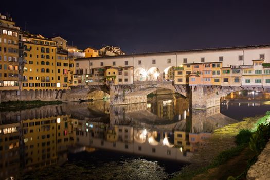 Old bridge -  Ponte Vecchio in Florence, Tuscany, Italy