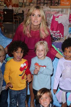 Heidi Klum at her "Truly Scrumptious" Collection Launch, Babies "R" Us, Calabasas, CA 09-14-12