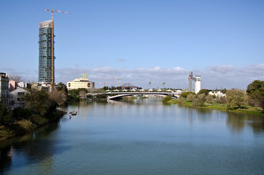 Guadalquivir River in Seville