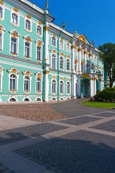 Hermitage Museum - Winter palace of Russian kings,  Saint Petersburg, Russia