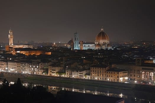 The city lies on the River Arno and is known for its history and its importance in the Middle Ages and in the Renaissance, especially for its art and architecture.