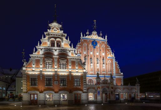 House of the Blackheads is a building situated in the old town of Riga, Latvia