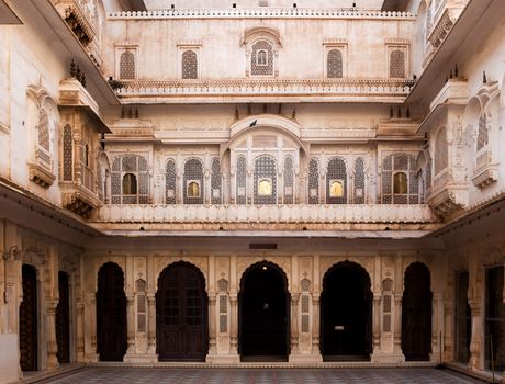Junagarh Fort in city of Bikaner rajasthan state in indi