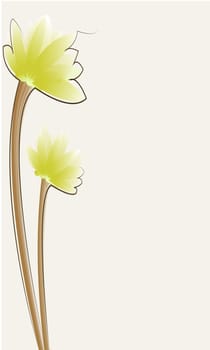 Flowers. Vector illustration.