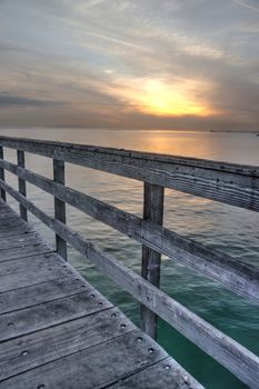 Seal Beach Pier at Sunset