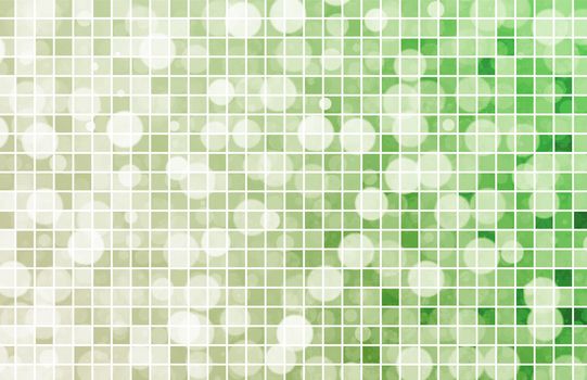 Fizzy Drink Background with Bubbles and Tiles