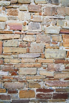 wall of stones as a texture