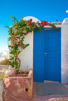 Oia Santorini Greece famous with romantic and beautiful sunsets