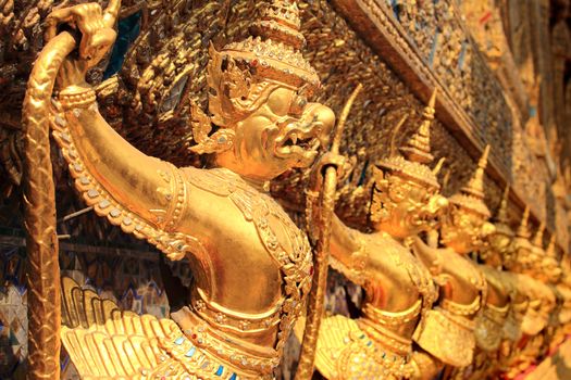 Garuda in Wat Phra Kaew, Grand Palace of Thailand
