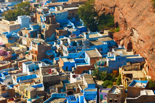 Aerial view of Jodhpur. Rajasthan, India.