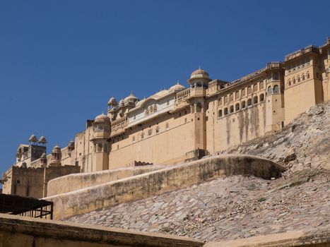  Beautiful Amber Fort near Jaipur city in Rajastan,India