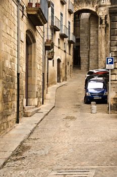 Street of gerona, Spain.