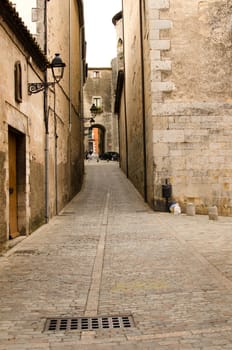 Street of gerona, Spain.