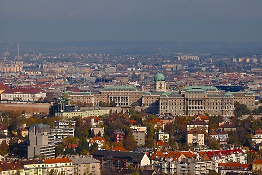 View of the Buda Castle, Budapest, Hungary