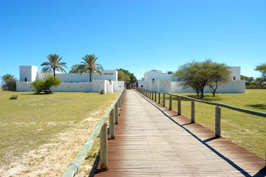 Namutoni Rest Camp in the Etosha National Park, Namibia
