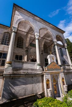Entry to Neo Classical Library of Sultan Ahmed