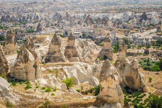 mountains near Goreme, Turkey