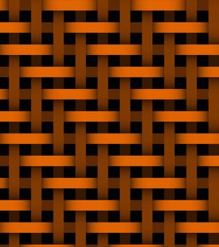 Abstract orange lines on background