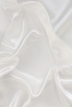 Smooth elegant white silk can use as wedding background