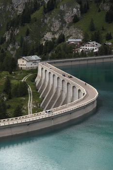 Lago do Fedaia, Dolomites, Italy