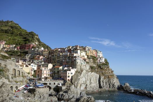 Beautiful Manarola, Cinque Terre, Italy 