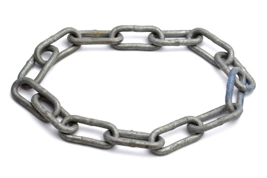 Chains isolated on white background 
