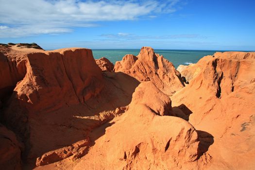 the Labyrinth between morro branco and beberibe near fortaleza ceara state brazil