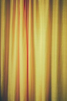 Retro VIntage Aged Old 70s Style Curtains