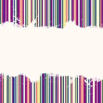 Abstract background color stripes with white space