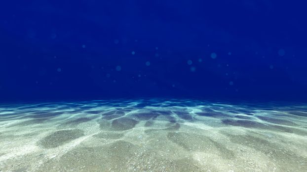 Surface of the sand under water in the sea.