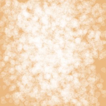 Bokeh background romantic champagne color.