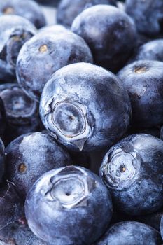 Blueberry berries close up as a background