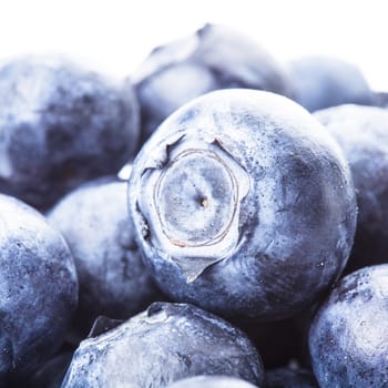 Blueberry berries close up as a background