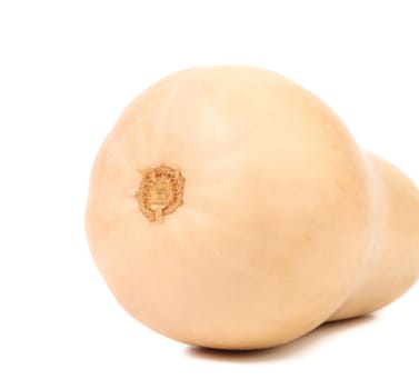 Fresh nice pumpkin. Isolated on a white background.