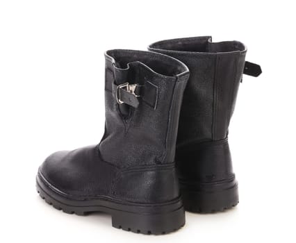 New kersey boots. Isolated on a white background.