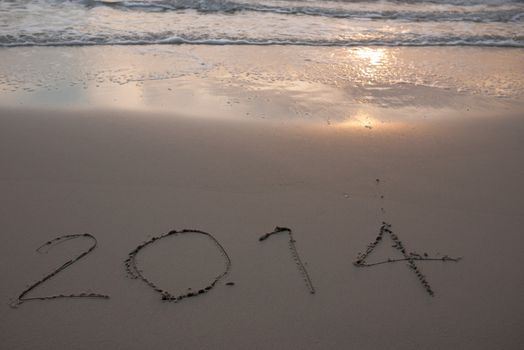 New Year 2014 coming