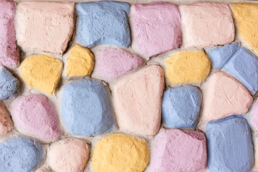 brick or rock wall color background