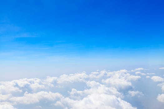 blue sky background with white clouds