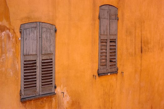 Old shutters in the south of France (Nice)