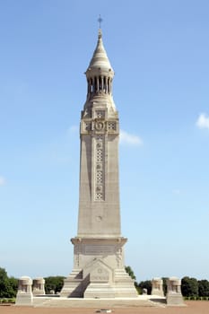War 14-18. National necropolis of Notre-Dame-de-Lorette to Ablain Saint.-Nazaire. France
